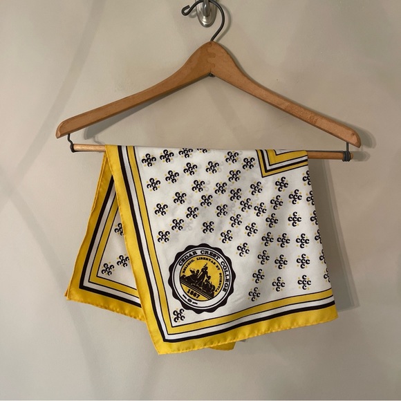 Vintage Accessories - Vintage Cedar Crest College, Allentown PA Scarf, Bandana